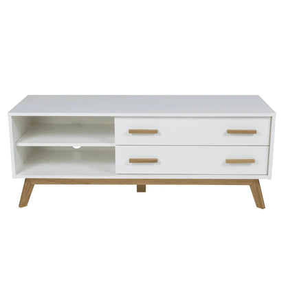 Woodman Kensal Nordic TV Table — Soft Room, Costa del Sol, Spain