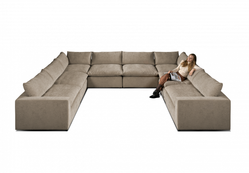 Moonlight Sofa (Corner) by Furninova — detail 4