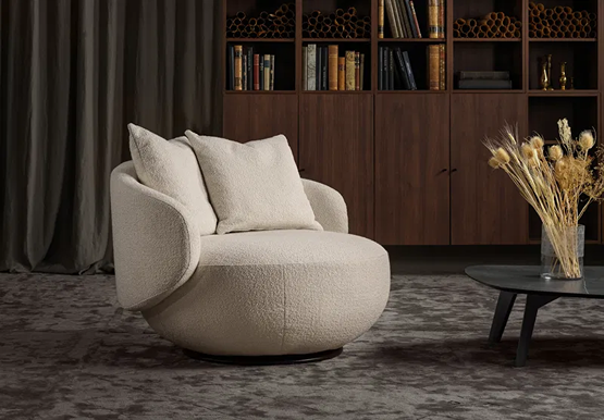 Chair RONDO (Relaxation)(Rotatable) by Furninova — detail 3