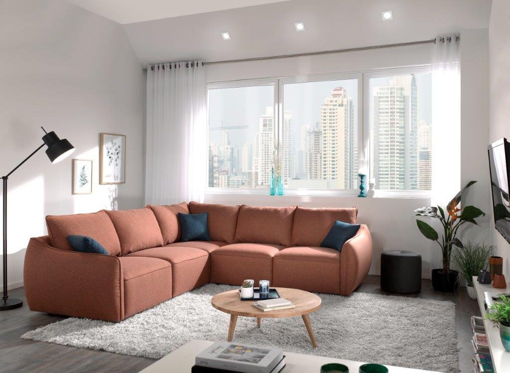 Sherman Sofa (Closed Corner, 2+2)