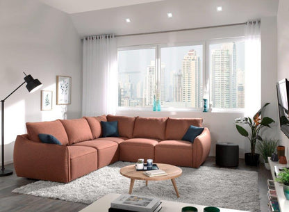 Scherman Sofa (Closed Corner, 3+2)
