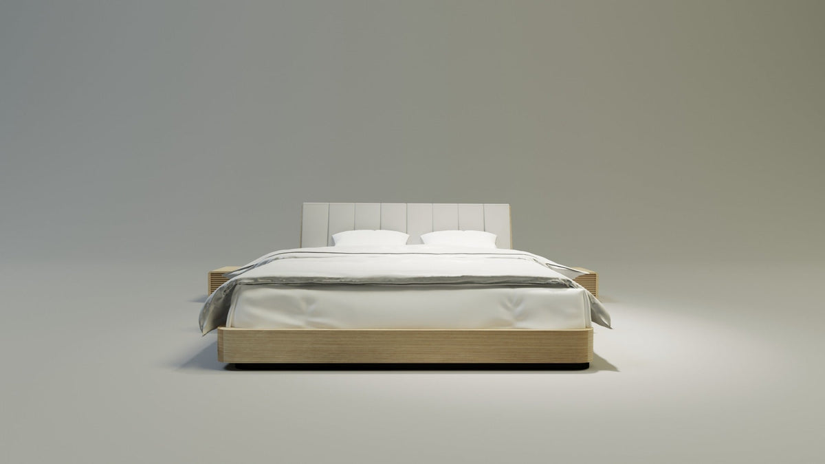Asolo Bed (Natural Wood)