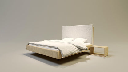Bed Burano II (Natural Wood)