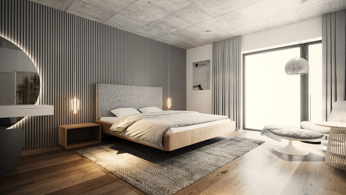 Bed Burano II (Natural Wood)