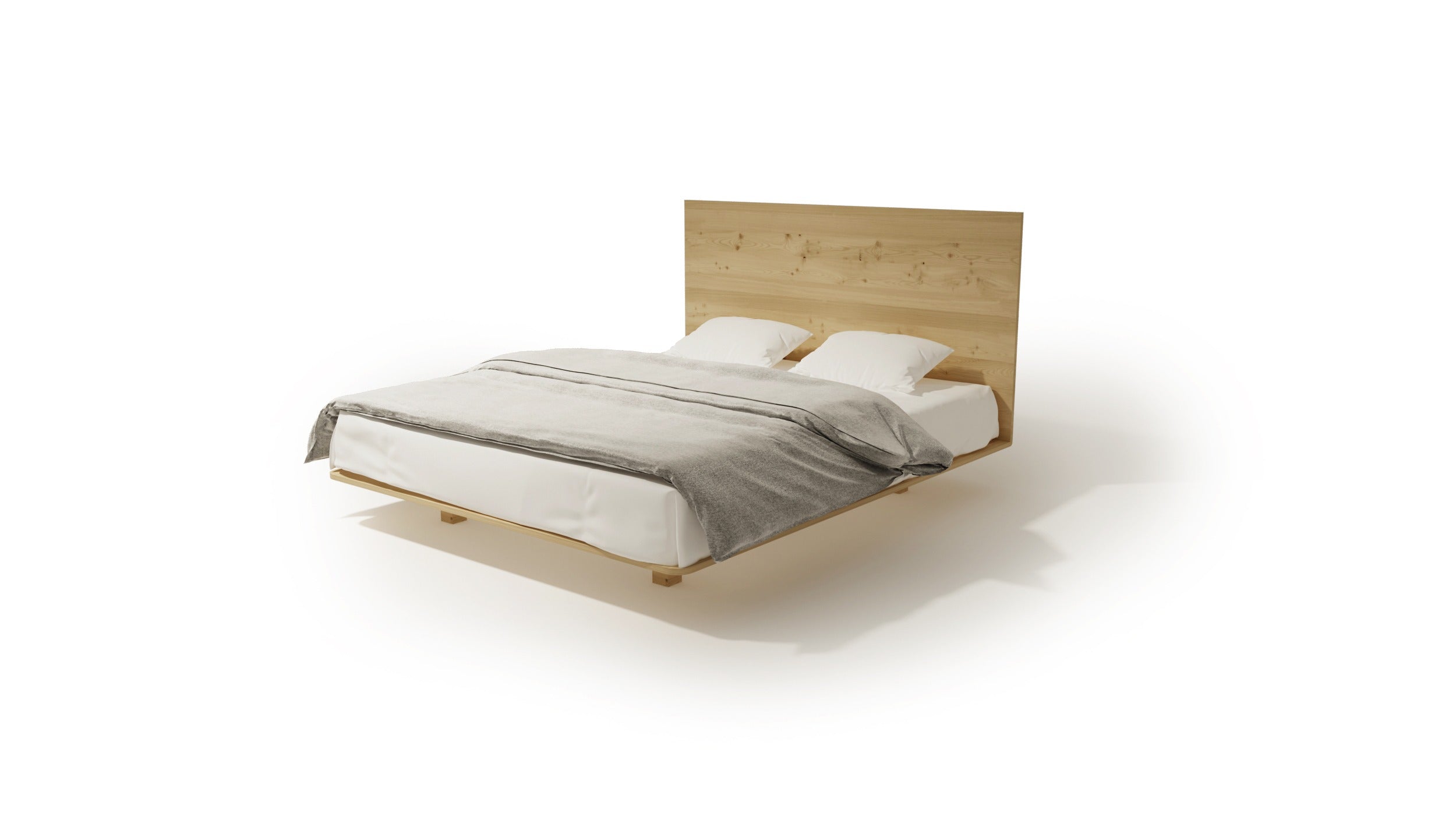 DesignBeds Bed Burano III (Natural Wood) — Soft Room, Costa del Sol, Spain