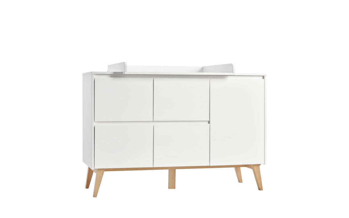 Chest of drawers with 4 drawers and doors (Classy collection)