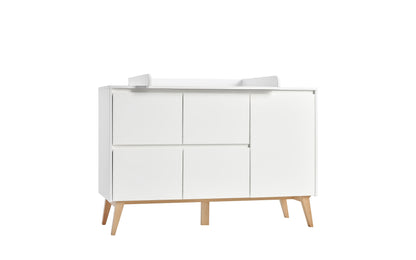 Chest of drawers with 4 drawers and doors (Classy collection)