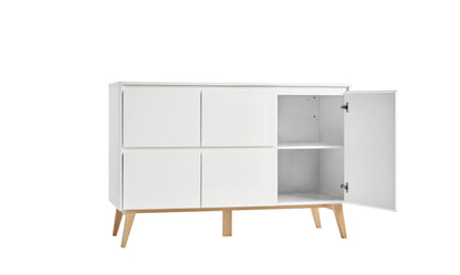 Chest of drawers with 4 drawers and doors (Classy collection)