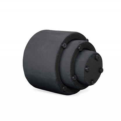 Pouf TROY (Set with 3 poufs, foldable)