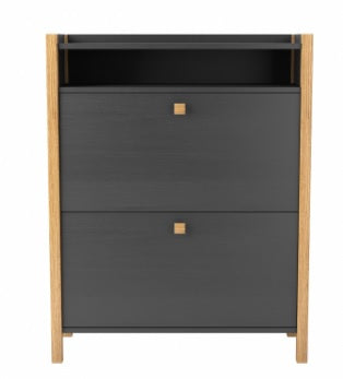 Hannover 2 Shoe Cabinet (Two Tones)