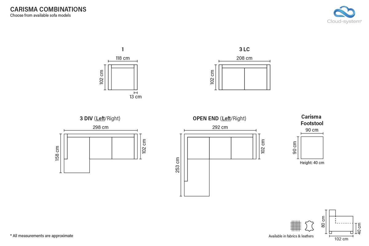 Corner sofa Carisma by Bellus — view 4