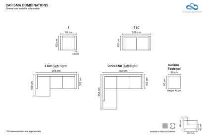 Corner sofa Carisma by Bellus — view 4