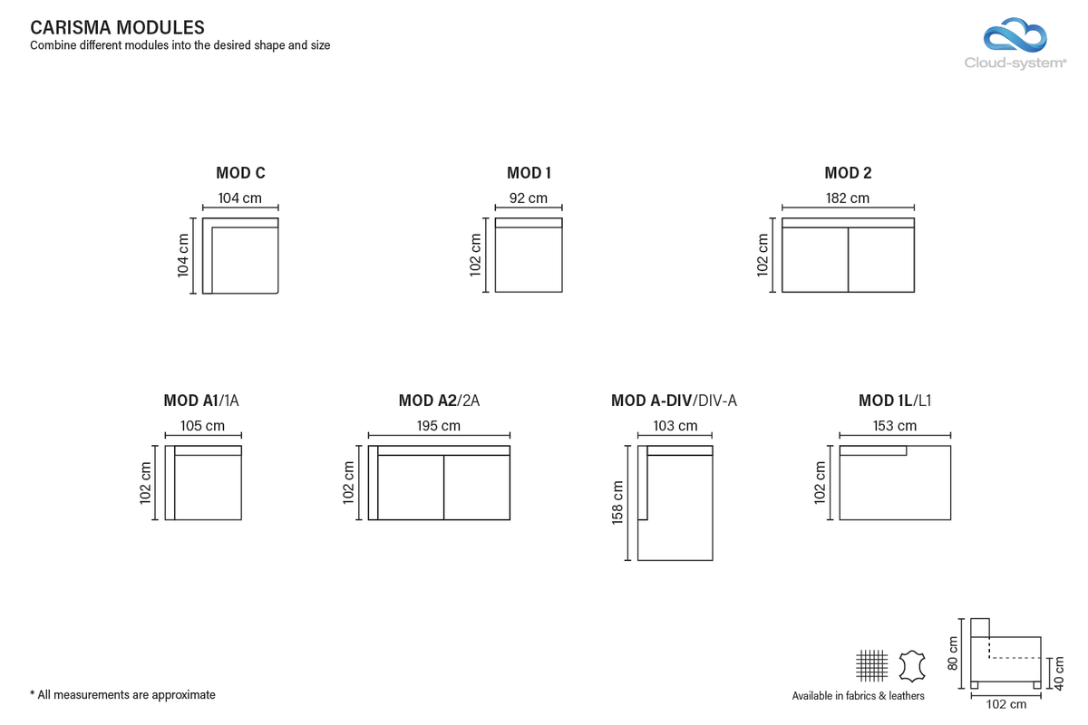 Corner sofa Carisma by Bellus — view 5