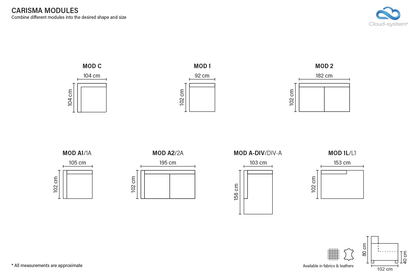 Corner sofa Carisma by Bellus — view 5
