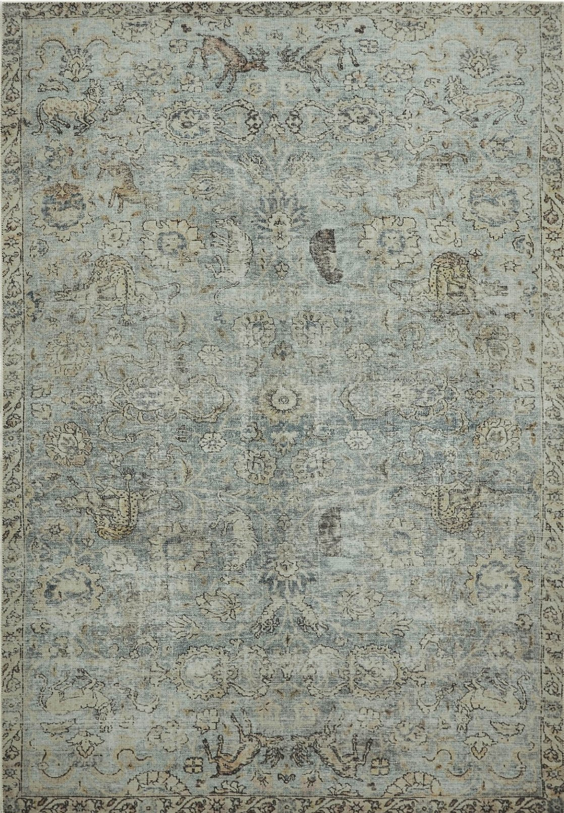 Carpet BOHO MINT (Magic Home Print Collection) — Soft Room, Costa del Sol, Spain
