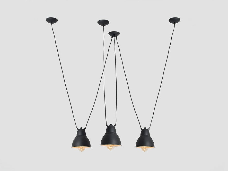 CustomForm COBEN HANGMAN FIX 3 Pendant Lamp – Black – main view