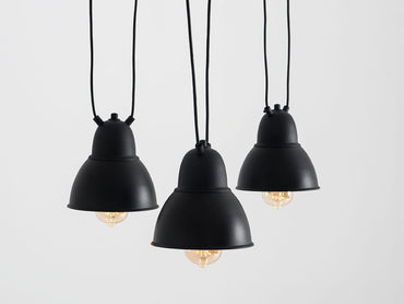 CustomForm COBEN HANGMAN FIX 3 Pendant Lamp – Black – detail 1