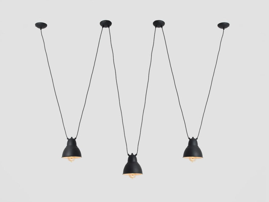 CustomForm Lámpara colgante COBEN HANGMAN 3 – Negro – vista principal
