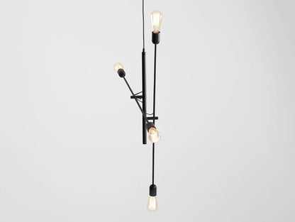 CustomForm TWIGO 4 Pendant Lamp – Black – detail 1