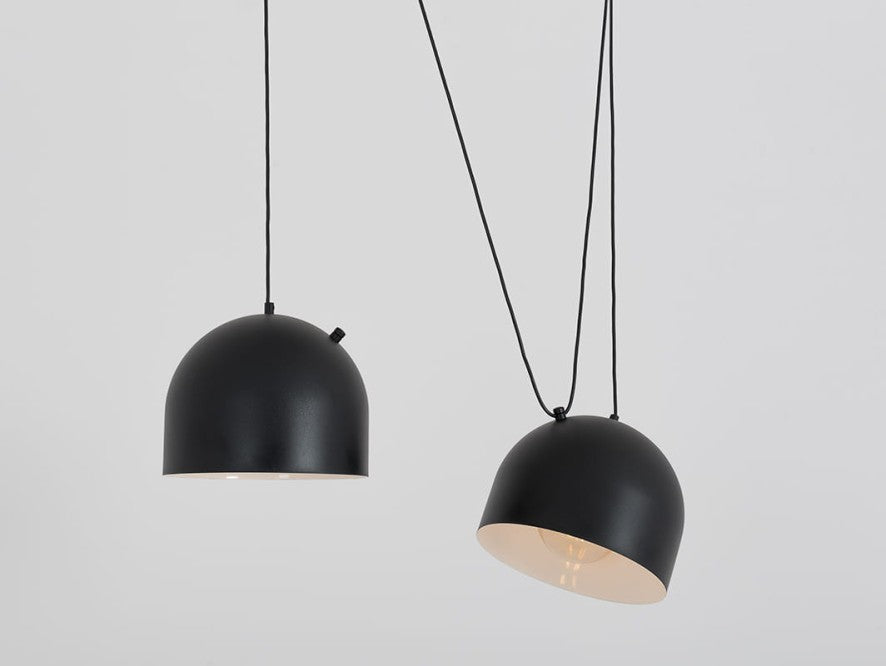 CustomForm Lámpara colgante POPO L 2 – Negro – vista principal