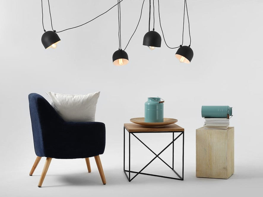 CustomForm POPO 4 Pendant Lamp – Black – detail 1