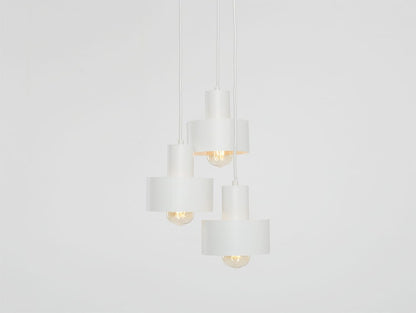 CustomForm Lámpara colgante FAY 3 – Blanco – vista principal