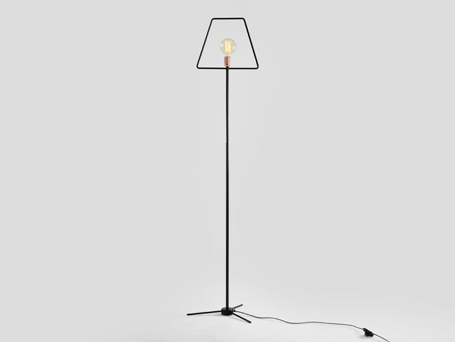 CustomForm FIRKANT FLOOR Floor Lamp – Black – main view