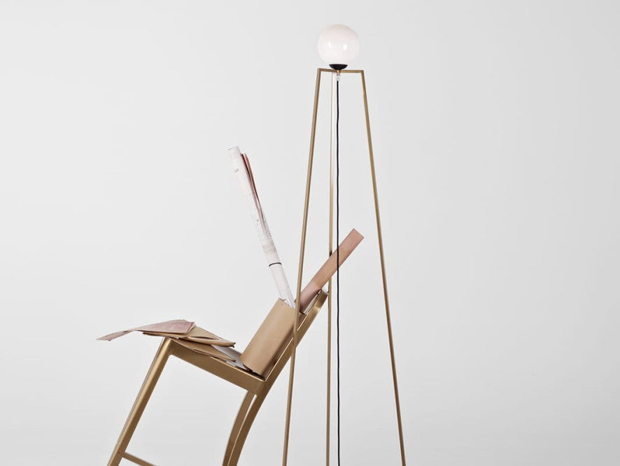 CustomForm FARO FLOOR Floor Lamp – Gold – detail 1