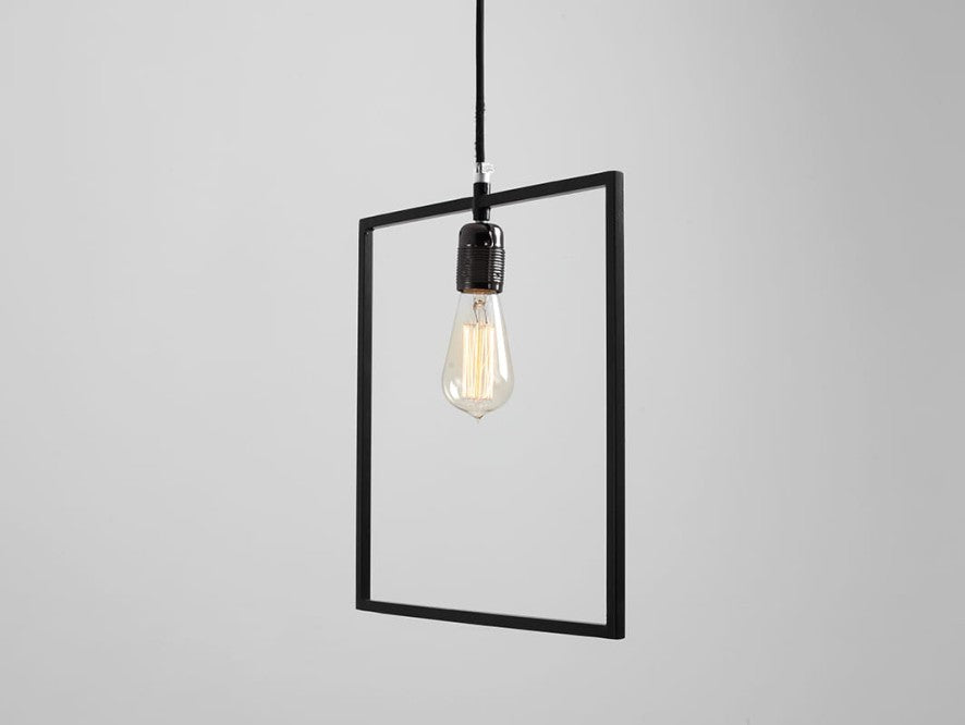 CustomForm Lámpara colgante QUADO – Negro – vista principal
