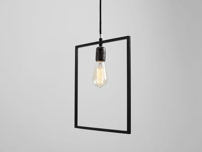 CustomForm Lámpara colgante QUADO – Negro – vista principal