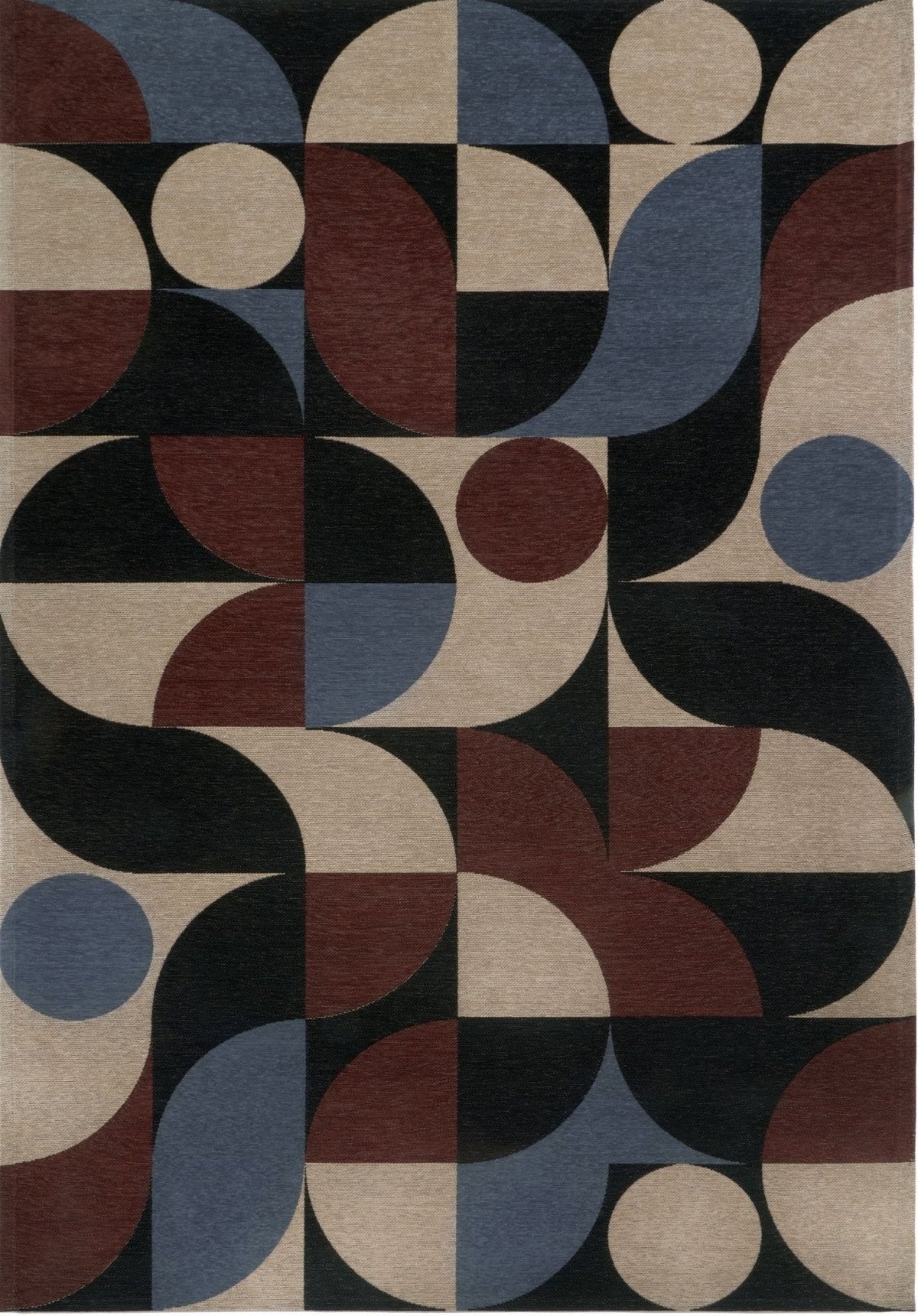 Carpet DECO BLUE COPPER (Art Deco Collection)