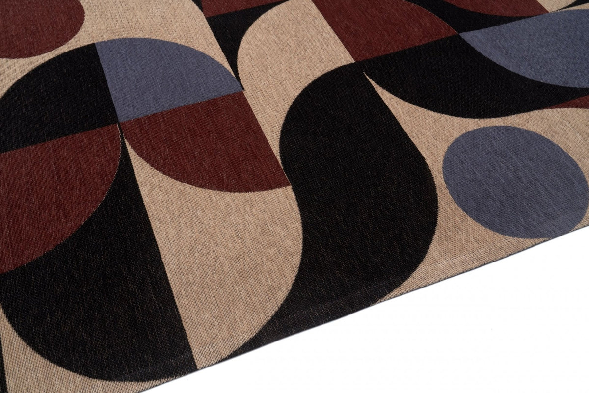 Carpet DECO BLUE COPPER (Art Deco Collection)