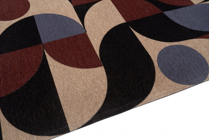 Carpet DECO BLUE COPPER (Art Deco Collection)