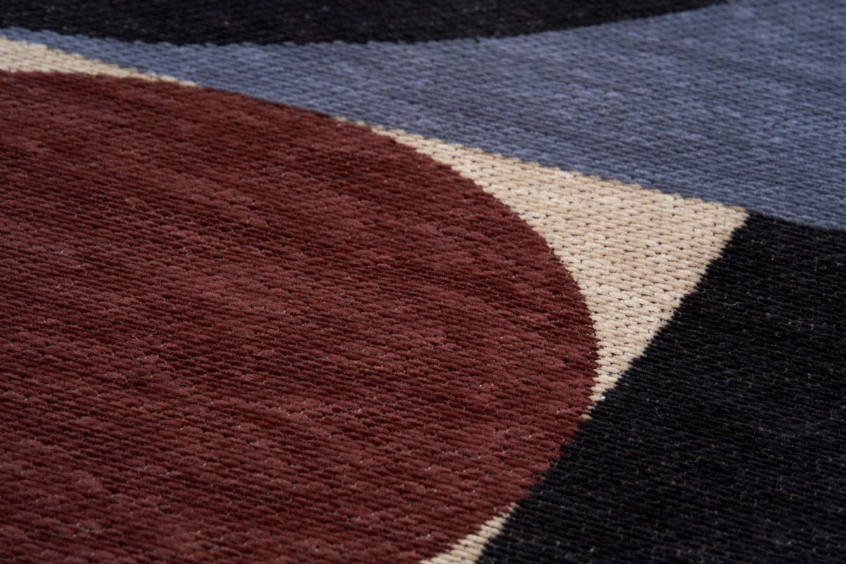 Carpet DECO BLUE COPPER (Art Deco Collection)