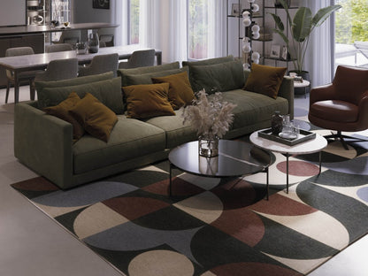 Carpet DECO BLUE COPPER (Art Deco Collection)
