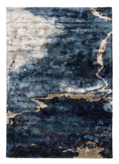 Carpet ESCAPE BLUE (Handmade Collection)