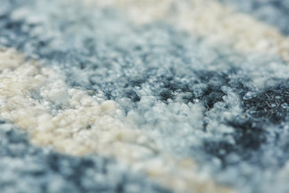 Carpet FERNO AQUA GOLD (Handmade Collection)