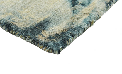 Carpet FERNO AQUA GOLD (Handmade Collection)