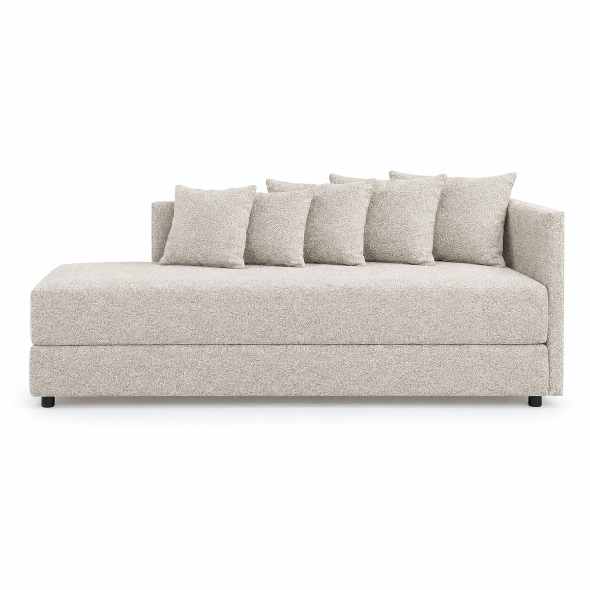 Sofa Twain (Double) — digital upholstery visualisation in NOW OR NEVER 8 BEIGE fabric; original photos retained