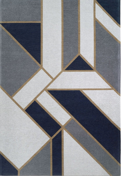 Carpet GATSBY DARK BLUE (Art Deco Collection)
