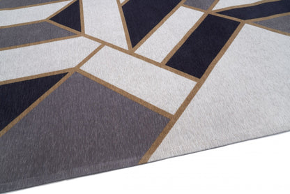 Carpet GATSBY DARK BLUE (Art Deco Collection)