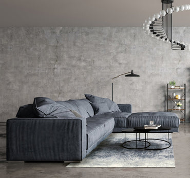 Carpet ILLUSION BLUE GRAY (Magic Collection)