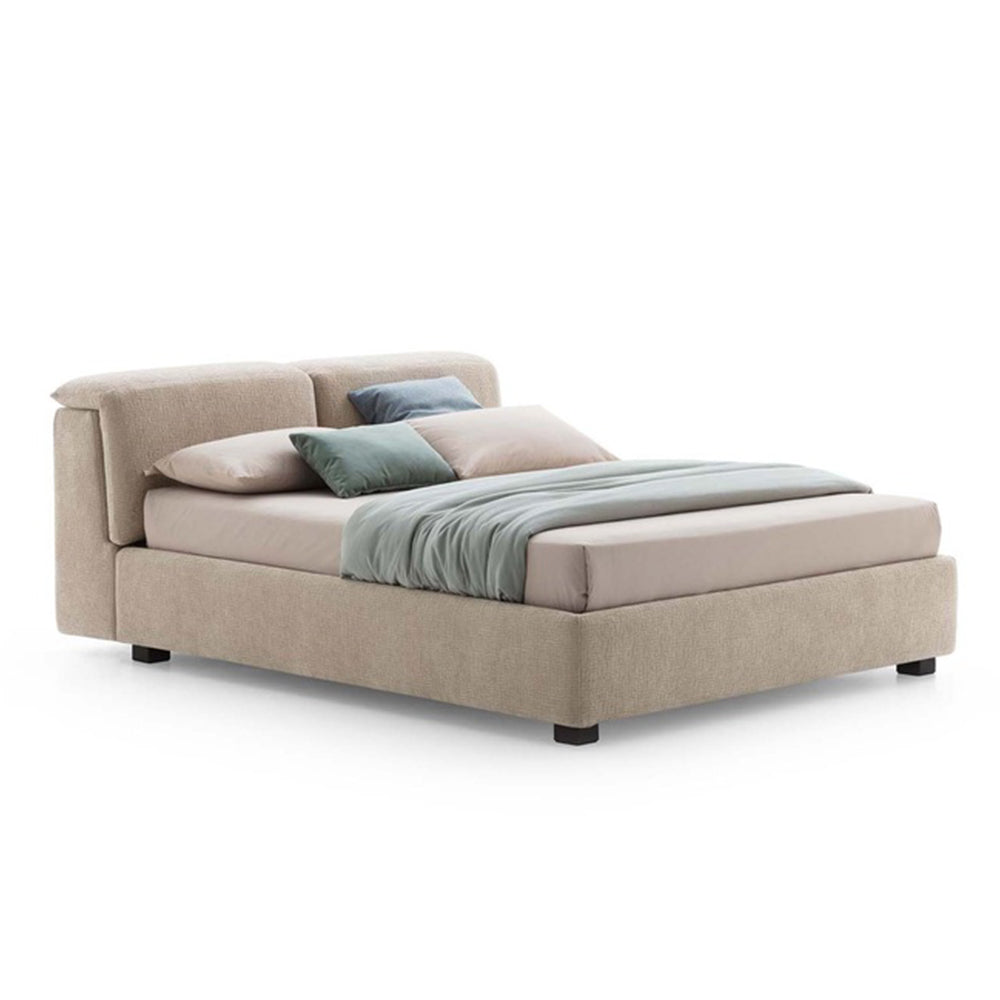 LeComfort Apollo upholstered double bed at Soft Room, Costa del Sol, Spain