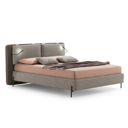LeComfort Cortina upholstered double bed at Soft Room, Costa del Sol, Spain