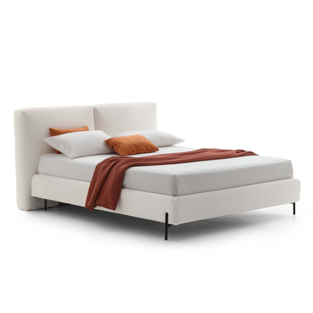 LeComfort Duo upholstered double bed at Soft Room, Costa del Sol, Spain