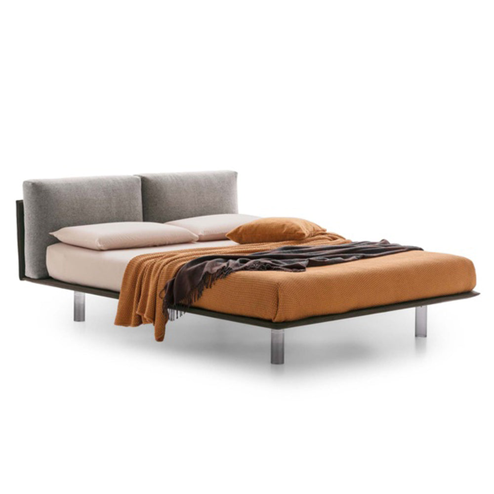 LeComfort Essential upholstered double bed at Soft Room, Costa del Sol, Spain