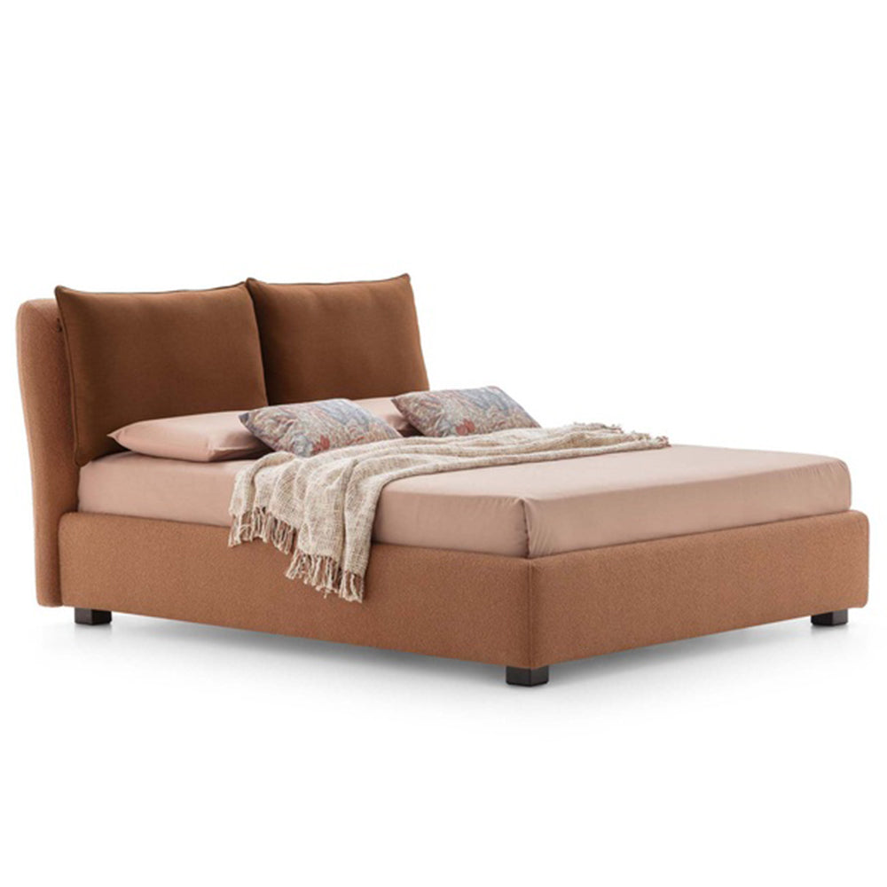 LeComfort Fris upholstered double bed at Soft Room, Costa del Sol, Spain