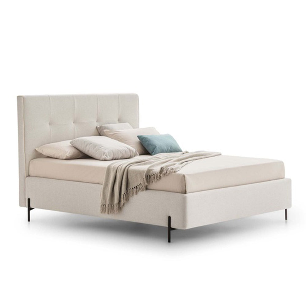 LeComfort Love upholstered double bed at Soft Room, Costa del Sol, Spain