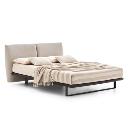 LeComfort Monaco upholstered double bed at Soft Room, Costa del Sol, Spain