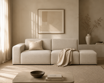 Soft Nord LOFT Sofa (Three-seater with Pouf) (Modular)